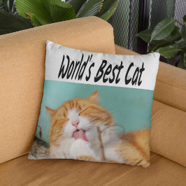 Best Cat Photo Kudde
