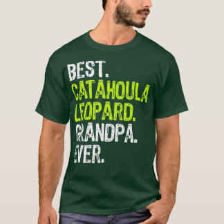 Best Catahoula Leopard Grandpa Aldripa Hund älskar T Shirt
