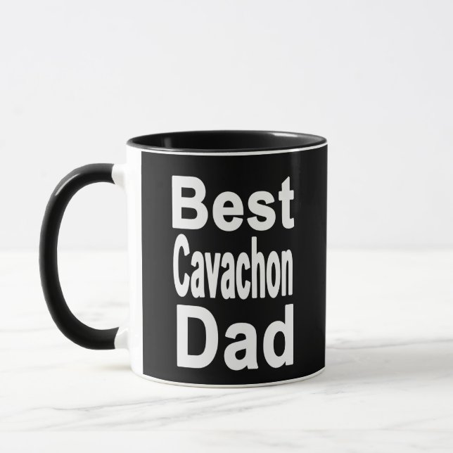 Best Cavachon Pappa Mugg (Vänster)