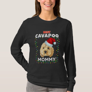 Best Cavapoo Mamma jul, Party Festive Hund Fam T Shirt