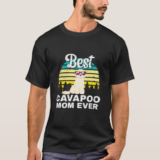 Best Cavapoo Mamma någonsin T Shirt (Framsida)