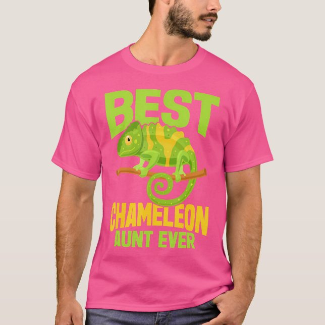Best Chameleon Moster nånsin Chameleon T Shirt (Framsida)