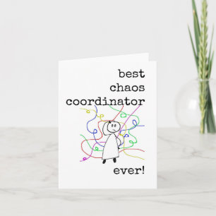 Best Chaos-koordinator, Chef-avskrivningskort Kort