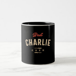 Best Charlie Aldriny Funny Namn Charlie Två-Tonad Mugg