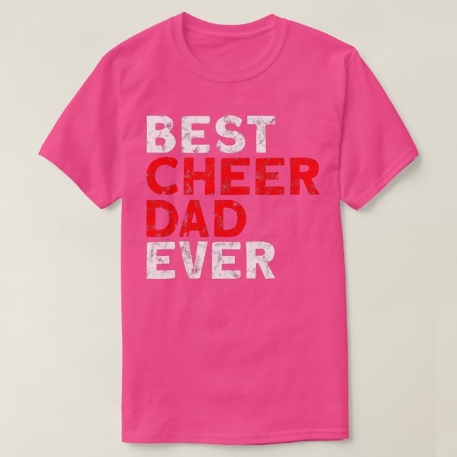 Best Cheer Pappa, Cheerlead Pappa T Shirt (Design framsida)
