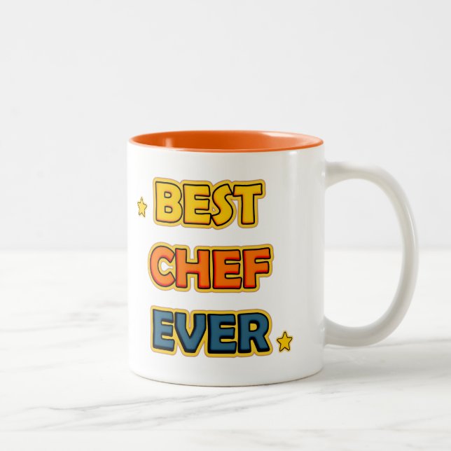 Best Chef ever Två-Tonad Mugg (Höger)
