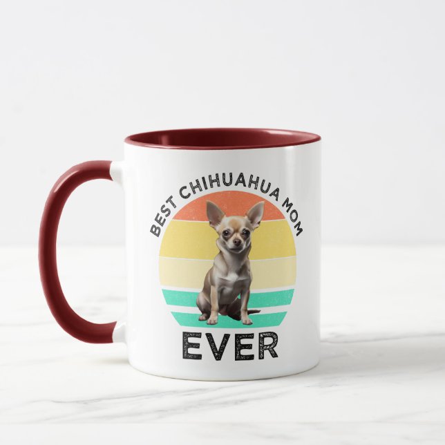 Best Chihuahua Mamma någonsin Mugg (Vänster)