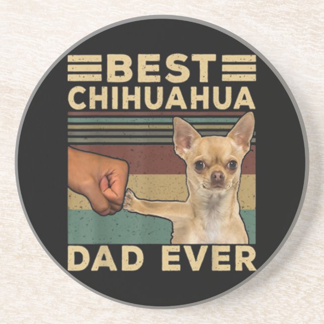 Best Chihuahua Pappa någonsin Underlägg (Framsidan)