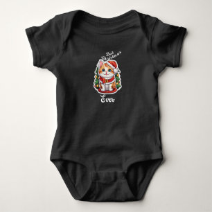 best christmas i Baby Jersey Bodykostym T Shirt