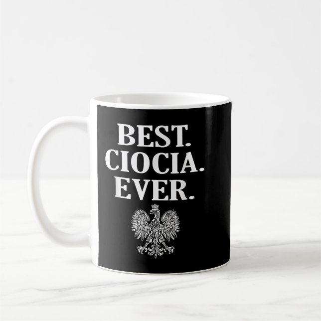 Best Ciocia Aldripolska Moster Kaffemugg (Vänster)
