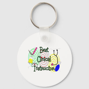 Best Clinical Instructor Nursing Gifts Nyckelring