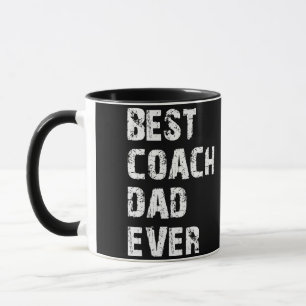 Best Coach Pappa någonsin Sport Fars dag Mugg