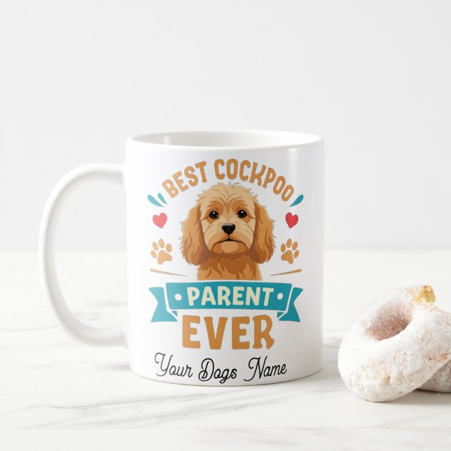 Best Cockapoo Parent Ever Mug Kaffemugg (Med munk)