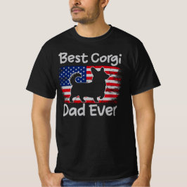 Best Corgi Pappa någonsin, Corgi Älskare T Shirt