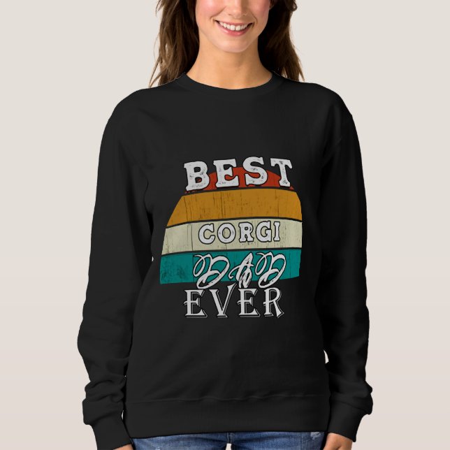 Best Corgi Pappa någonsin Essential T Shirt (Framsida)