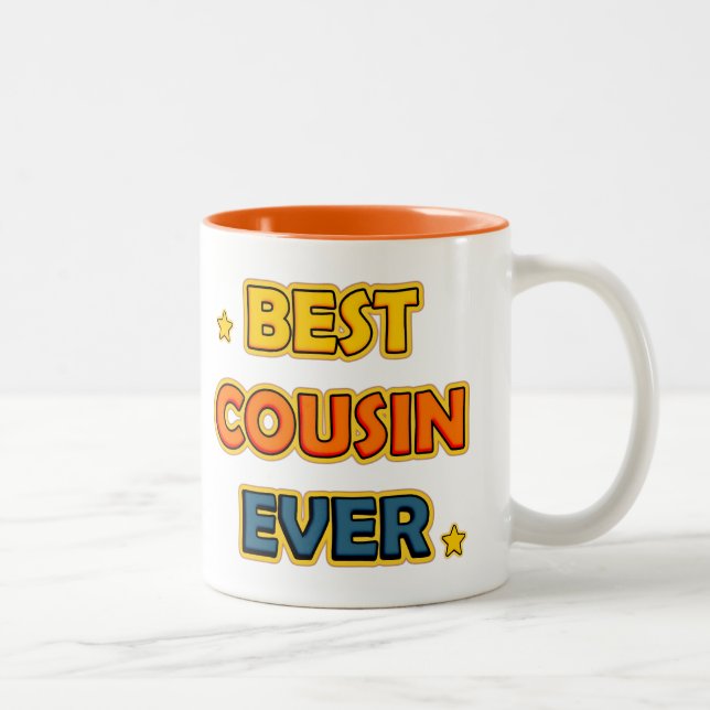 Best Cousin ever Två-Tonad Mugg (Höger)