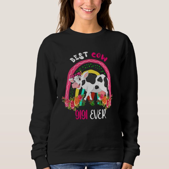 Best Cow Gigi Ever Cute Cow Bow Tie Farmer Mother' T Shirt (Framsida)