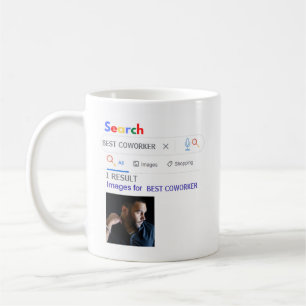 BEST COWORKER Funny Farewell Lämnande FOTO-kaffe Kaffemugg