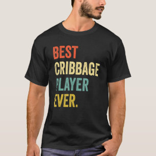 Best Cribbage Player Vintage Cribbage Game 2 T Shirt