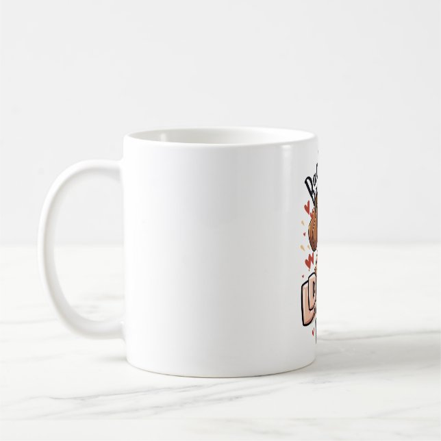 Best Dachshund Pappa någonsin t Shirt Kaffemugg (Vänster)