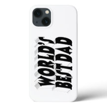 Best Dad black 3d text