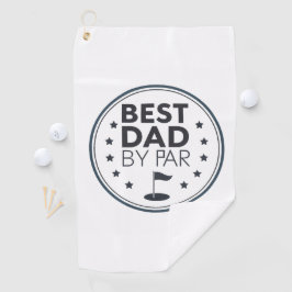 Best Dad By Par Golf Badge Design