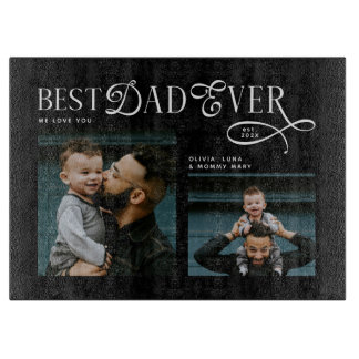  Best Dad Ever 4 Photos Modern Fathers Day Gifts