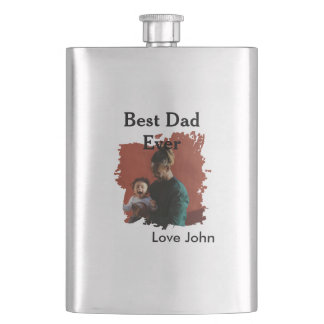 Best dad ever father's dad gift photo name simple fickplunta