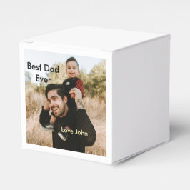 Best dad ever father's dad gift photo name simple presentaskar