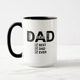 Best Dad Ever Funny Fathers Day Coffee Mug Mugg
