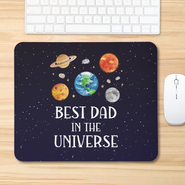 Best Dad in The Universe Funny Quote Fathers Day Musmatta (Skapare uppladdad)