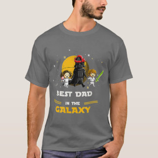 Best Dad Inhe Galay Father Daughter and Son funny T Shirt