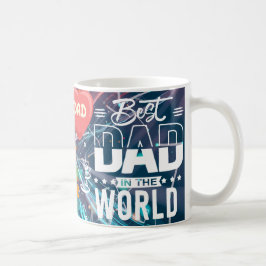Best Dad Love Dad, Father's Day, Dad Gift Kaffemugg
