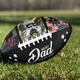 Best Dad Photo Collage Football