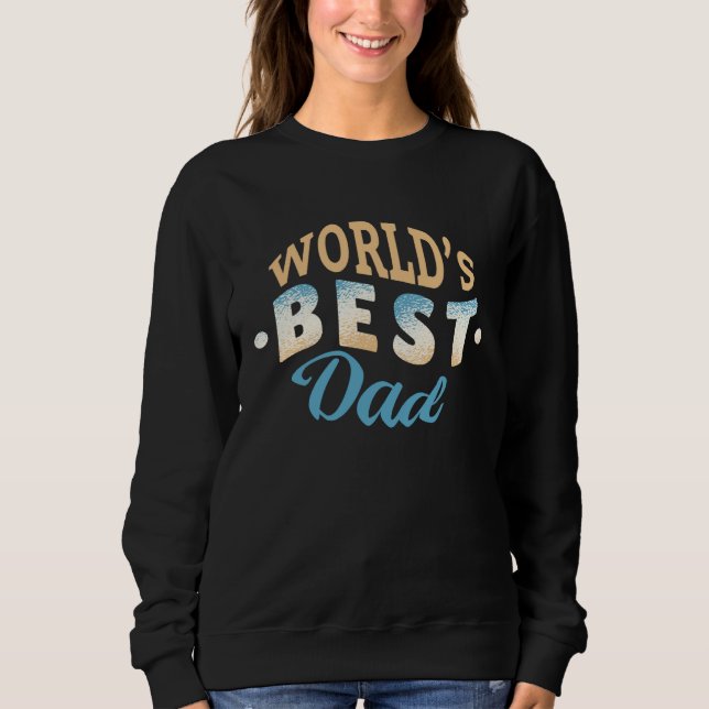 Best Dad Present Father s Day T Shirt (Framsida)