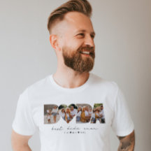 Best Dada, 4 fotokollage, första Fars dag