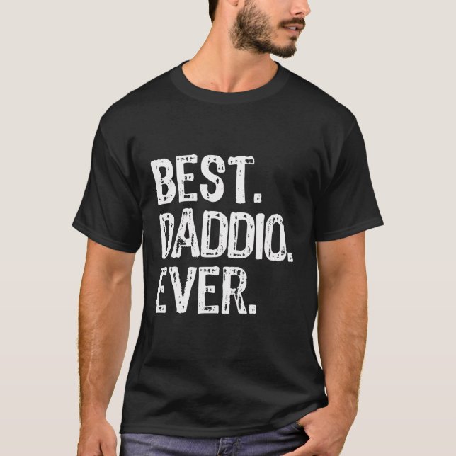 Best Daddio Alltid Coola Funny T Shirt (Framsida)