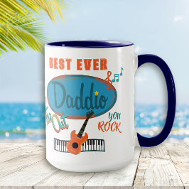 Best Daddio Far Out Retro Mugg