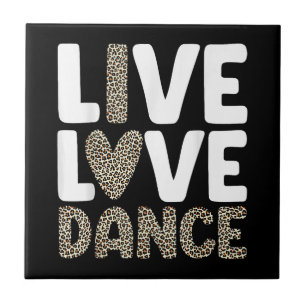 Best Dance Art För manar Women Girls Boys Dancing Kakelplatta