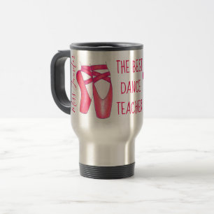 Best Dance Teacher Personlig Rosa Ballet Pointe Resemugg