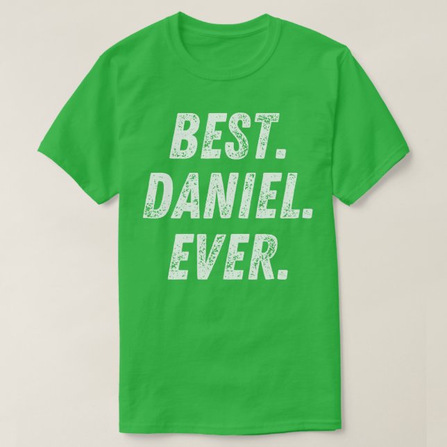 Best Daniel Aldriro Retro First Namn Gift T Shirt (Design framsida)