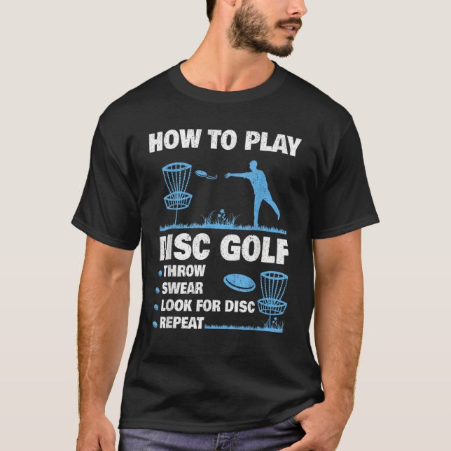 Best Disc Golf For Men Women Disc Golf Tournament  T Shirt (Framsida)