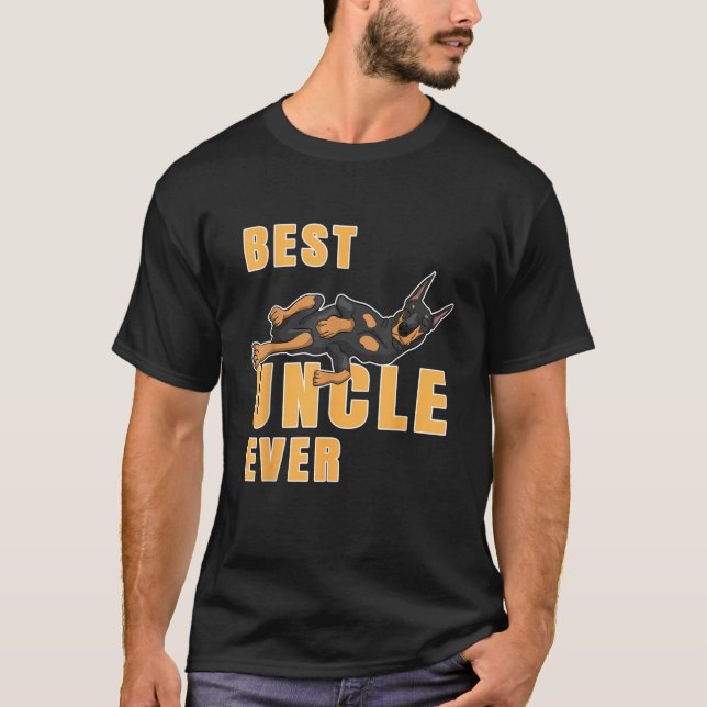 Best Doberman farbror AldriShirt T Shirt (Framsida)
