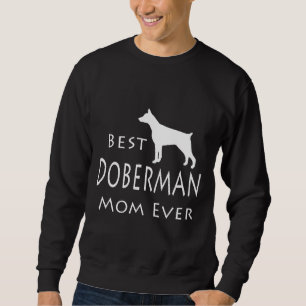 Best Doberman Mamma någonsin 116 Lång Ärmad Tröja