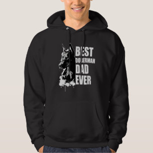 Best Doberman Pappa Manar Doberman Pinscher Print Hoodie