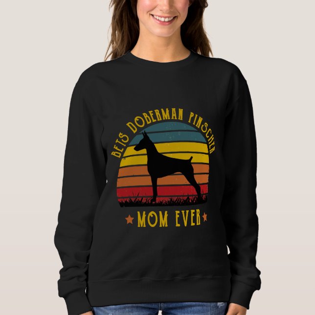 Best Doberman Pinscher Pappa All Funny Mamma Graph T Shirt (Framsida)