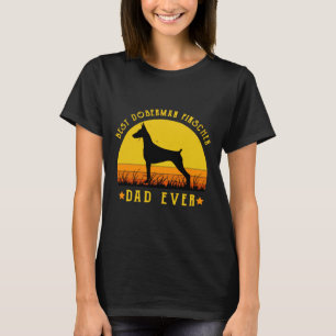 Best Doberman Pinscher Pappa All Funny Pappa Graph T Shirt
