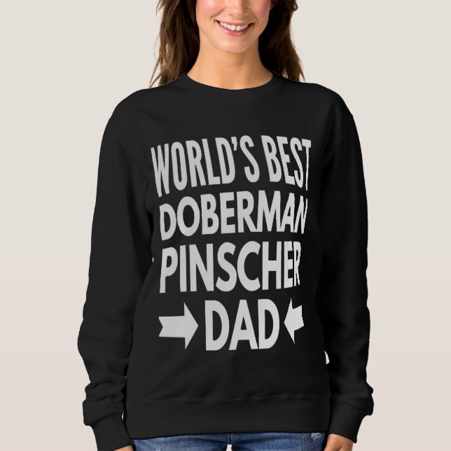 Best Doberman Pinscher T Shirt (Framsida)