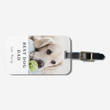 Best Dog Dad Custom Photo Personalized