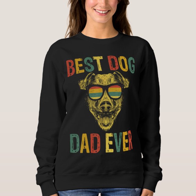 Best Dog Dad Ever Dog Daddy  Fathers Day T Shirt (Framsida)